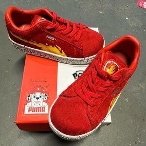 Puma x Paw Patrol Suede AC Infant Sneaker with Box